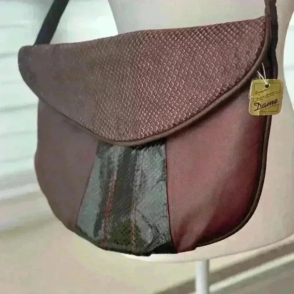 DAVID MEHLER FOR DAME GENUINE LEATHER VINTAGE PURSE